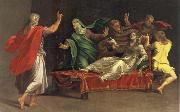 MAZZOLA BEDOLI, Girolamo The evangelist Johannes awakes Drusiana of the dead oil painting on canvas